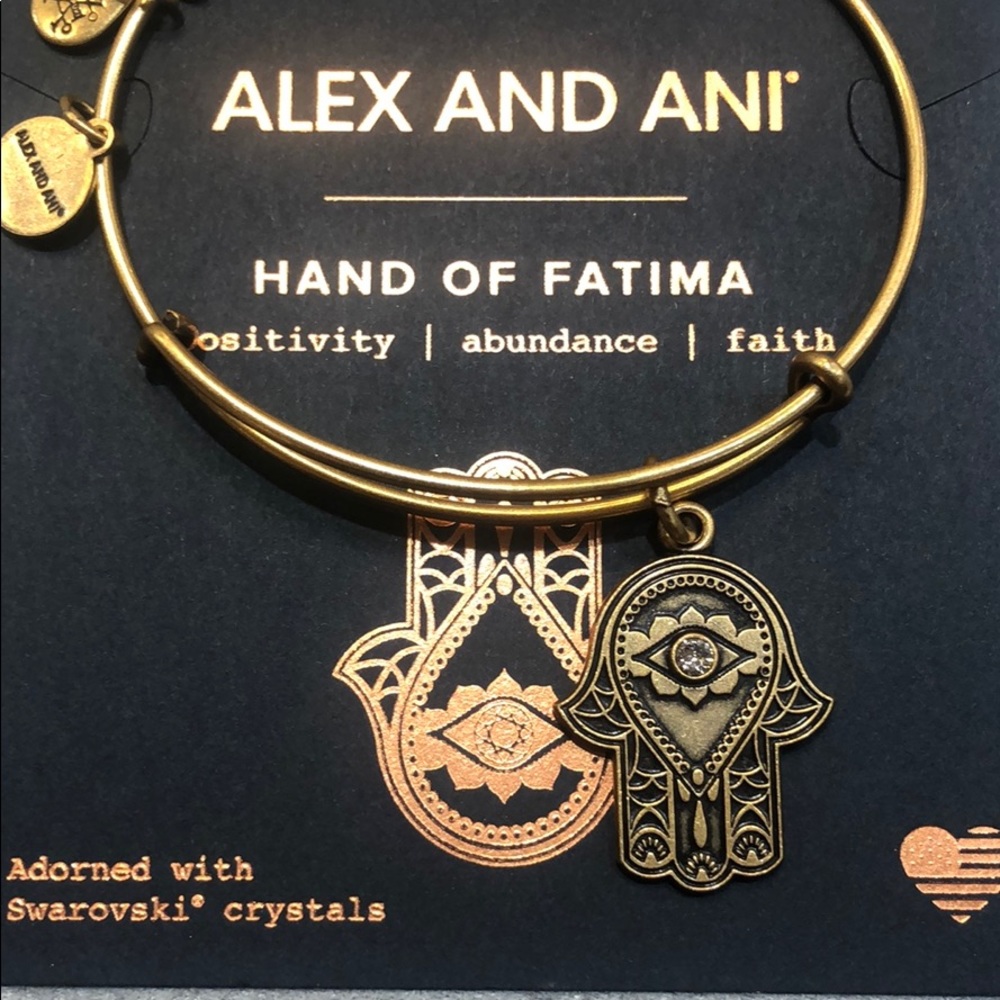 Alex and Ani Hand of Fatima Bangle